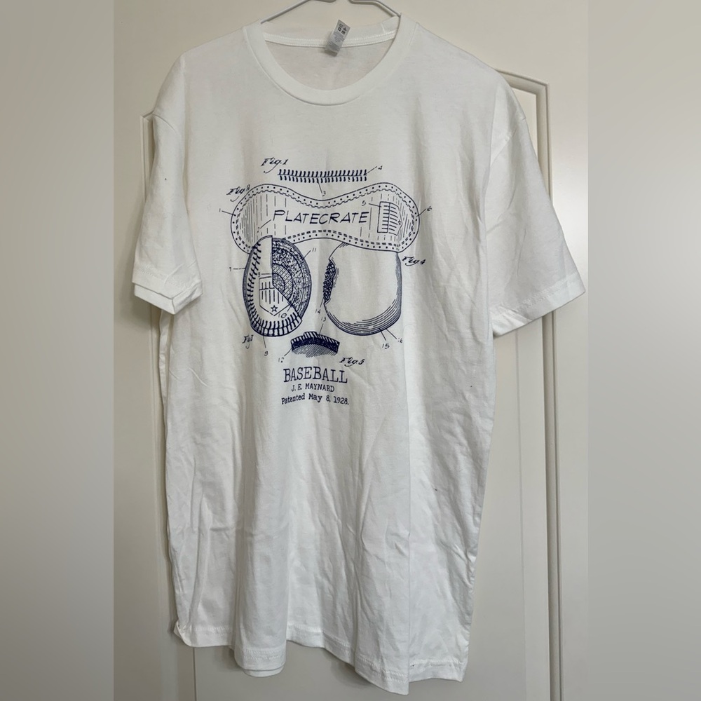 Next Level Apparel White Short Sleeve Tee